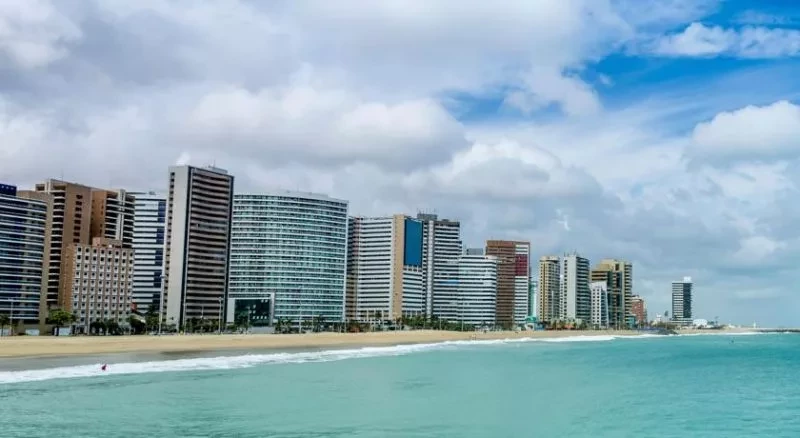 Praia de Meireles em Fortaleza