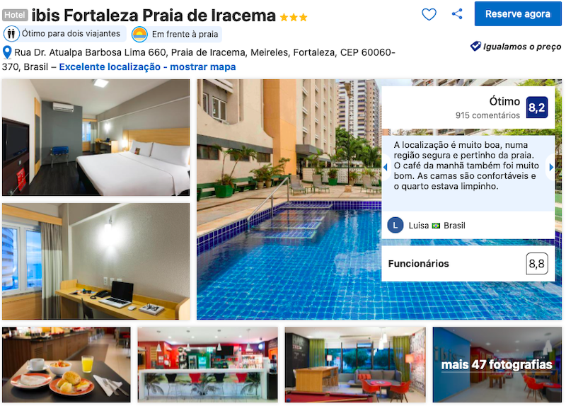 Hotel Ibis Fortaleza Praia de Iracema