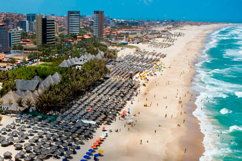 Como é o verão em Fortaleza: dia de praia