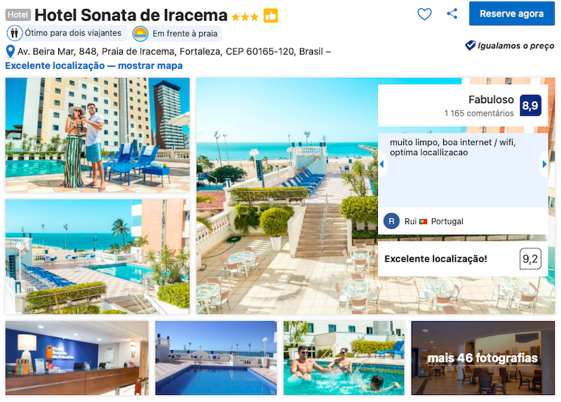Hotel Sonata de Iracema em Fortaleza