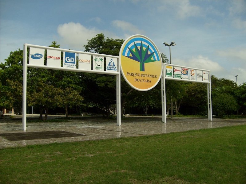 Entrada Parque Botânico do Ceará