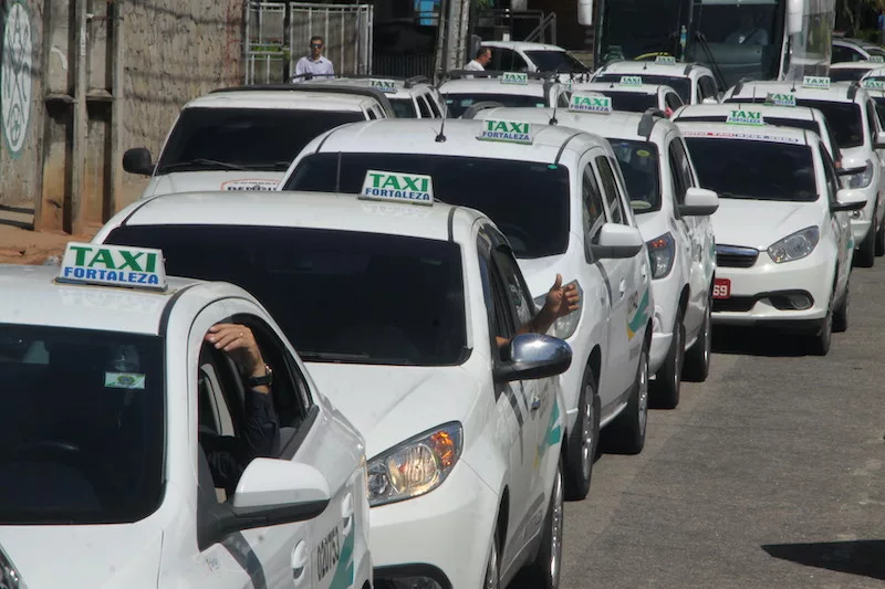 Táxis em Fortaleza