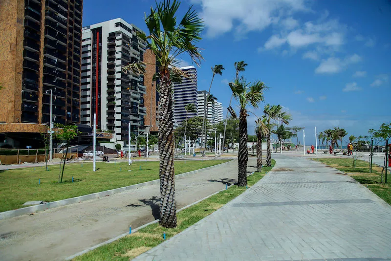 Avenida Beira-Mar em Fortaleza